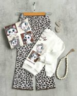 بلوز شلوار بچگانه پلنگی - Image 2