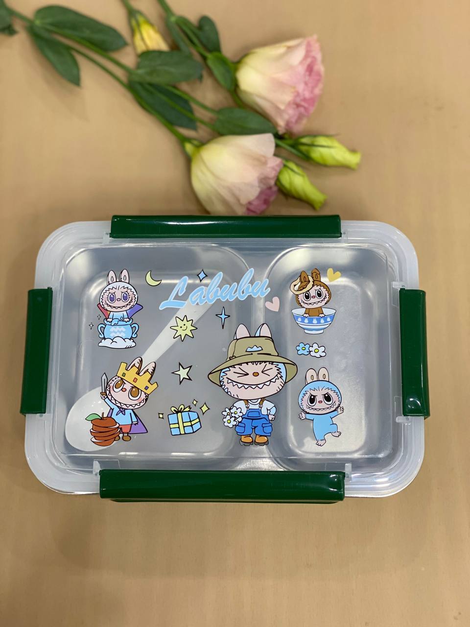 IMG_20251030_214259_151 ظرف غذا لبوبو دو قسمته - Image 5