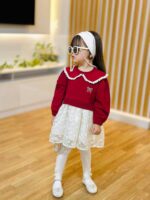 پیراهن دورس و دانتل - Image 4