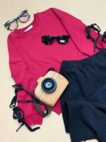 دورس شلوار پاپیون مشکی - Image 2