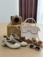 کفش بچگانه پاشنه نقره ای - Image 3