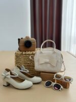 کفش بچگانه پاشنه نقره ای - Image 5